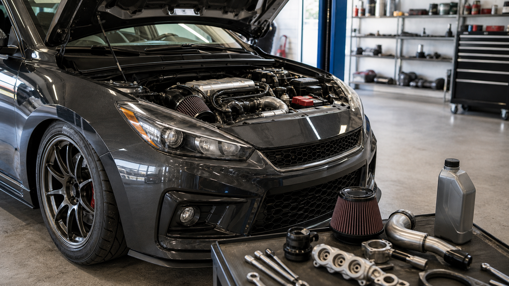 Top Car Mods That Improve Fuel Efficiency and Performance in a realistic automotive scene
