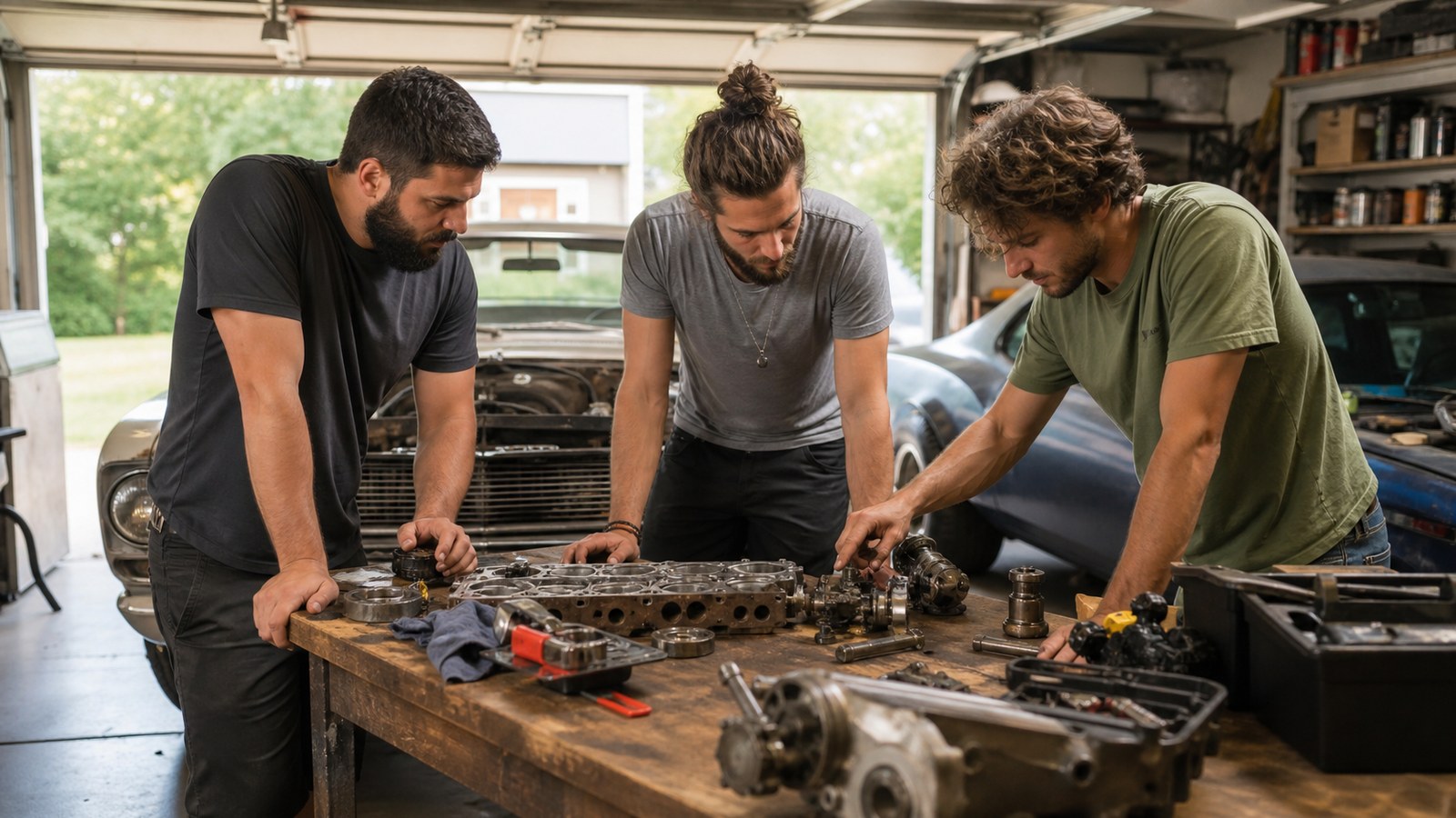 Editorial image for DIY Garage Culture Explained: How Modern Cars Are Really Built with an unbranded vehicle scene and no text