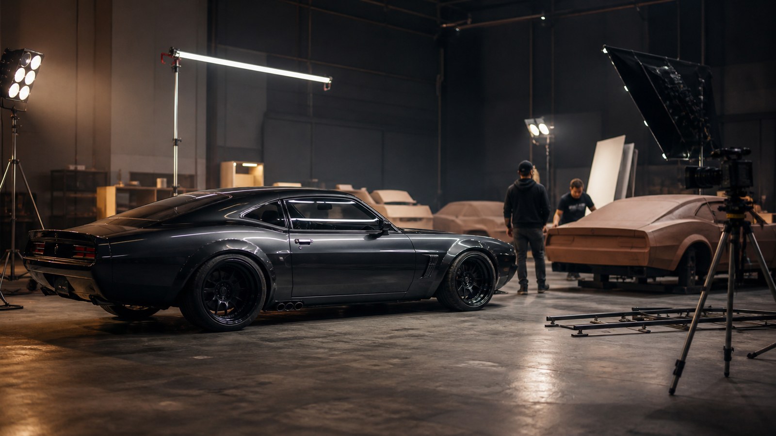 Editorial image for How Film Cars Become Automotive Legends with an unbranded vehicle scene and no text